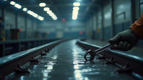 Conception de chemins de roulement en acier avec protection anticorrosion