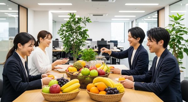 La livraison de paniers de fruits au travail : un atout bien-être pour vos équipes
